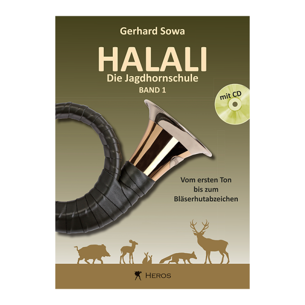Buch "Halali - Die Jagdhornschule" Band 1, mit CD