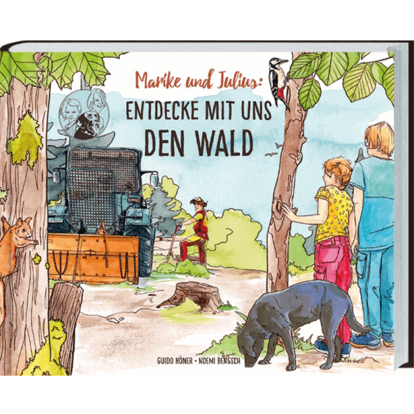 Kinderbuch "Marike und Julius: Entdecke mit uns den Wald"
