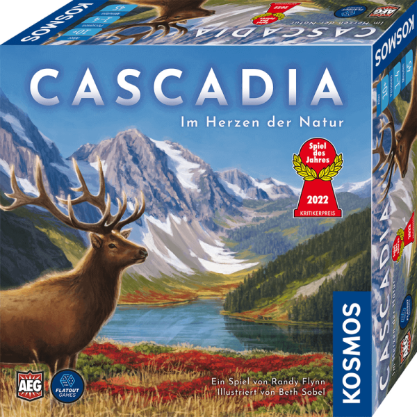Spiel "Cascadia - Im Herzen der Natur"