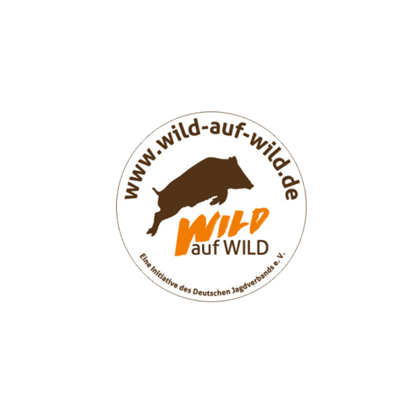 Aufkleber "Wild auf Wild" 10 cm